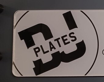 Personalised signs/plaques