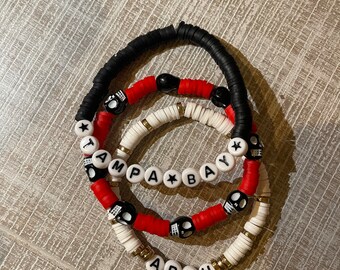 Gasparilla Heishi Bead Bracelet