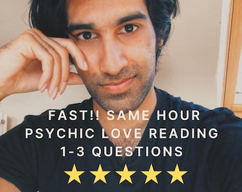 SAME HOUR Psychic Love Reading ︱Soulmate Reading︱Romance | Past love | Twin flame︱Accurate︱Intuitive|Relationship︱Reliable|Future prediction