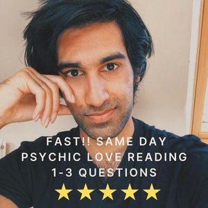 SAME DAY Psychic Love Reading ︱Soulmate Reading︱Romance | Past love| Twin flames︱Accurate︱Intuitive︱Relationship︱Reliable︱Future prediction