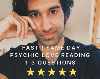 SAME DAY Psychic Love Reading ︱Soulmate Reading︱Romance | Past love| Twin flames︱Accurate︱Intuitive︱Relationship︱Reliable︱Future prediction