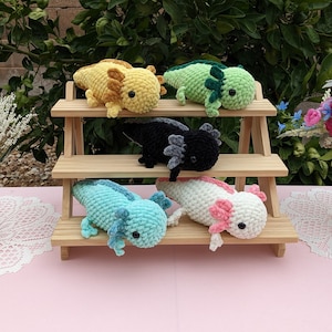 Crochet Axolotl | No-sew Amigurumi Axolotl Plush