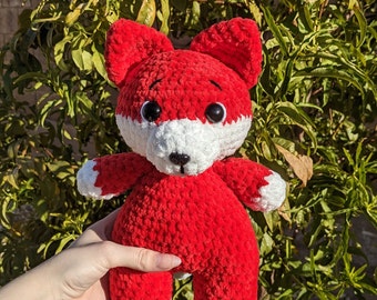 Crochet Fox | Handmade Amigurumi Fox Plush