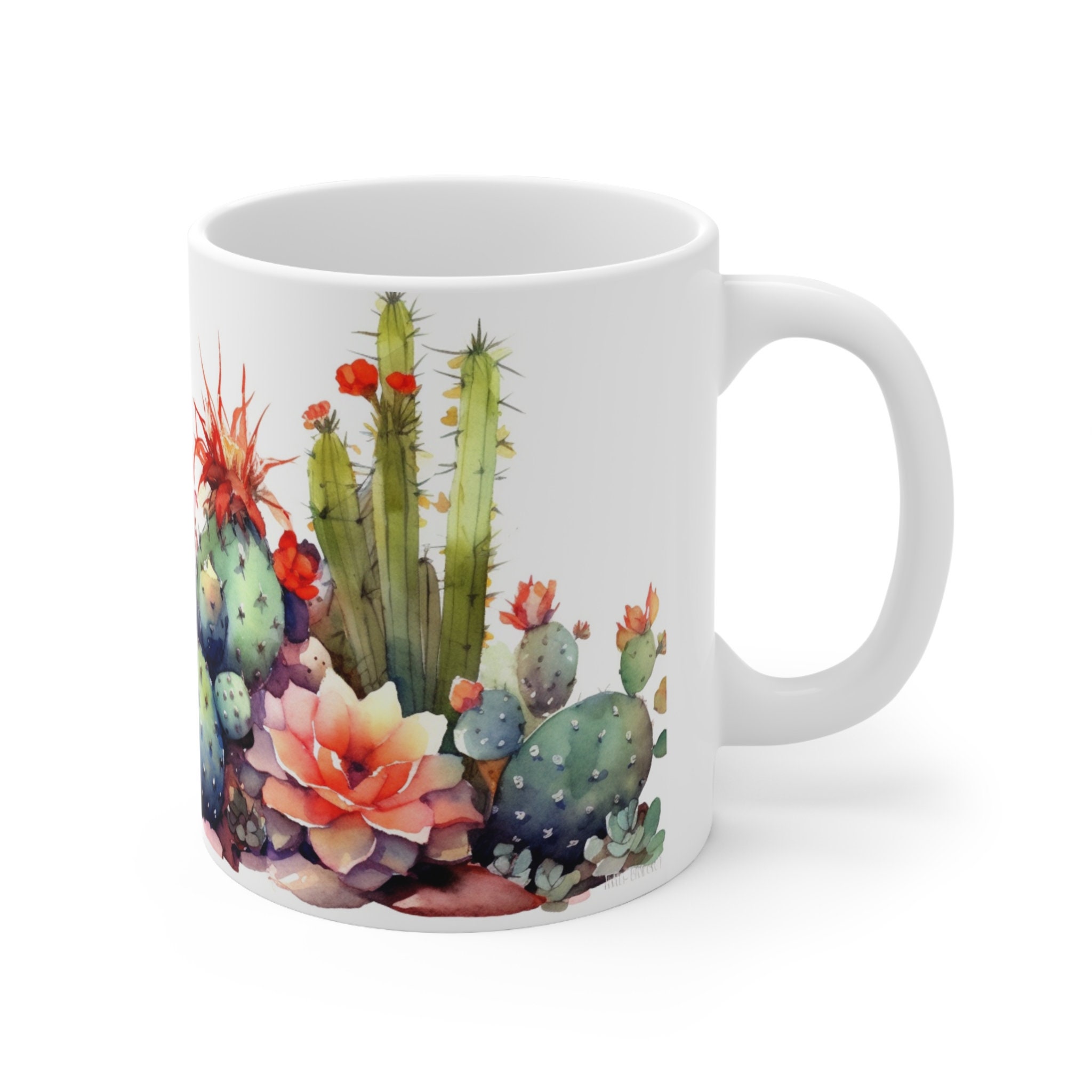 Cute Cacti Ceramic Mugs for Cactus Lovers Mug Shop Etsy Canada