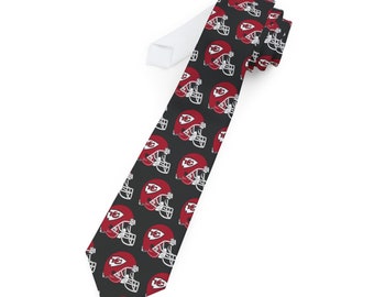 Kansas City Chiefs Team Football Business Necktie (black)