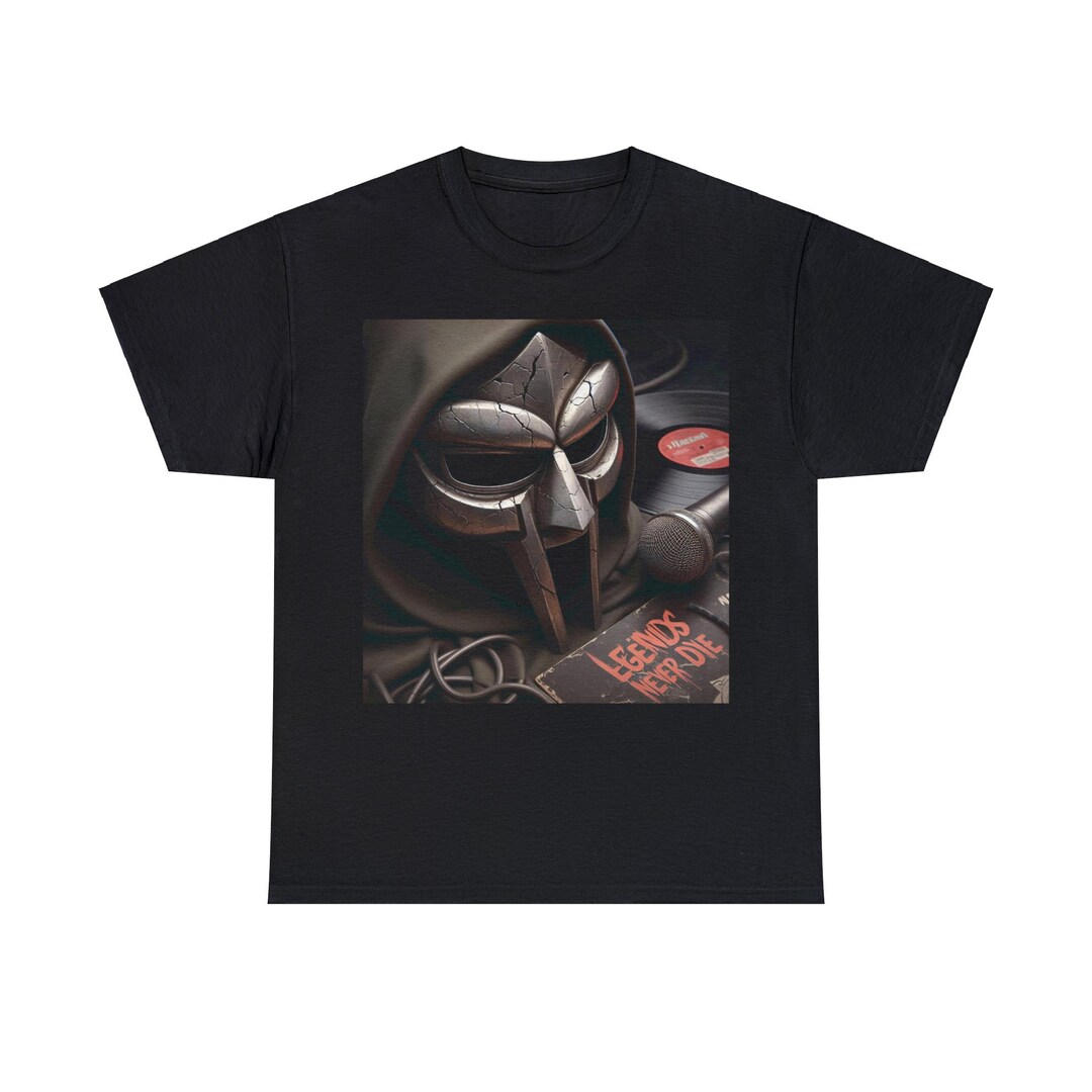 MF Doom Legends Never Die Rap MF Doom Shirt - Etsy