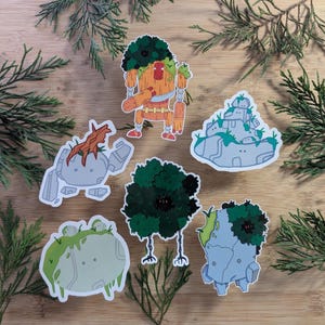 Golem Sticker Set || 3in Stickers