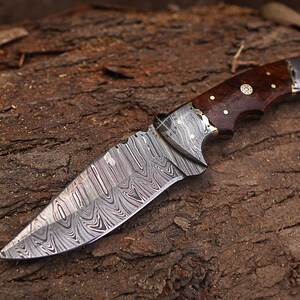 Shadow Fang - Premium Damascus Steel Hunting Knife main image 1