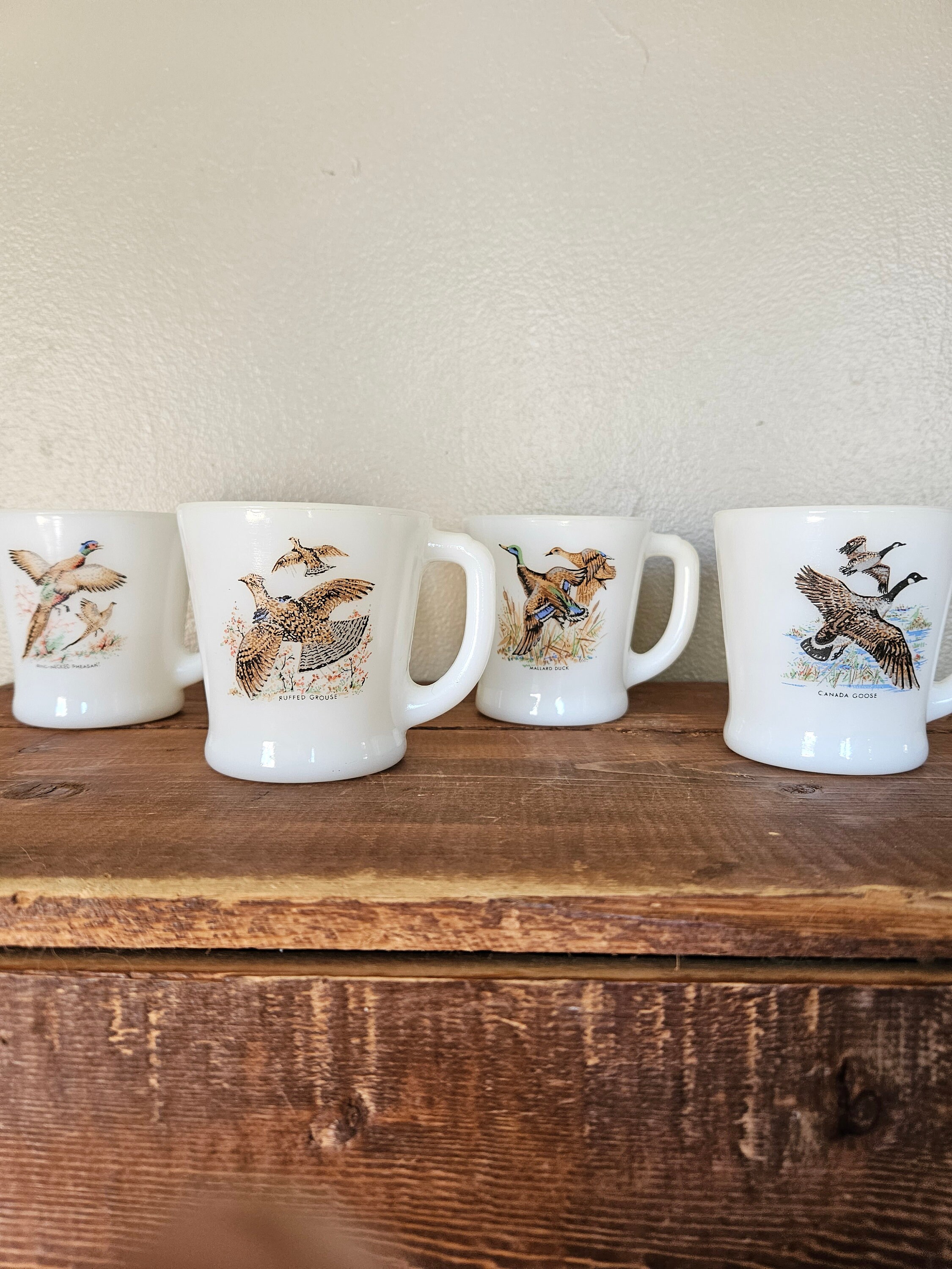 Fire King Game Birds - Etsy