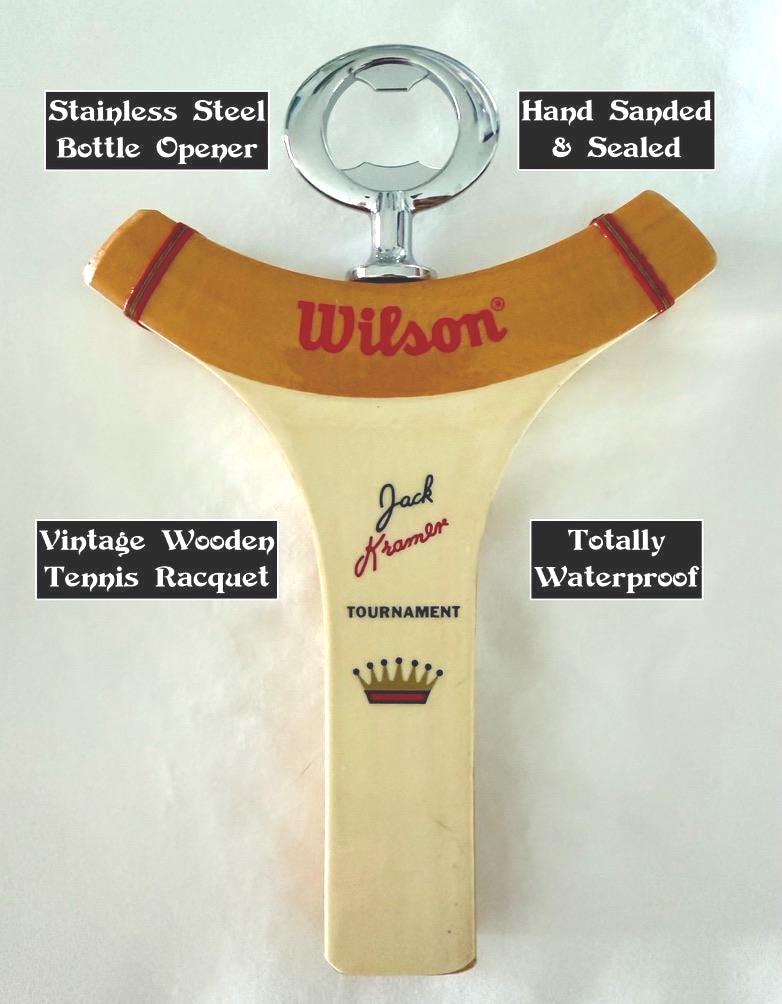 Two iconic Wilson models - a Jack Kramer Pro Staff and an Advantage