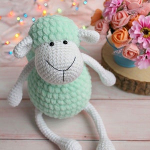 Crochet Sheep pattern - Amigurumi sheep - Amigurumi sheep pattern - English Pattern in PDF File Easy amigurumi patttern for beginners