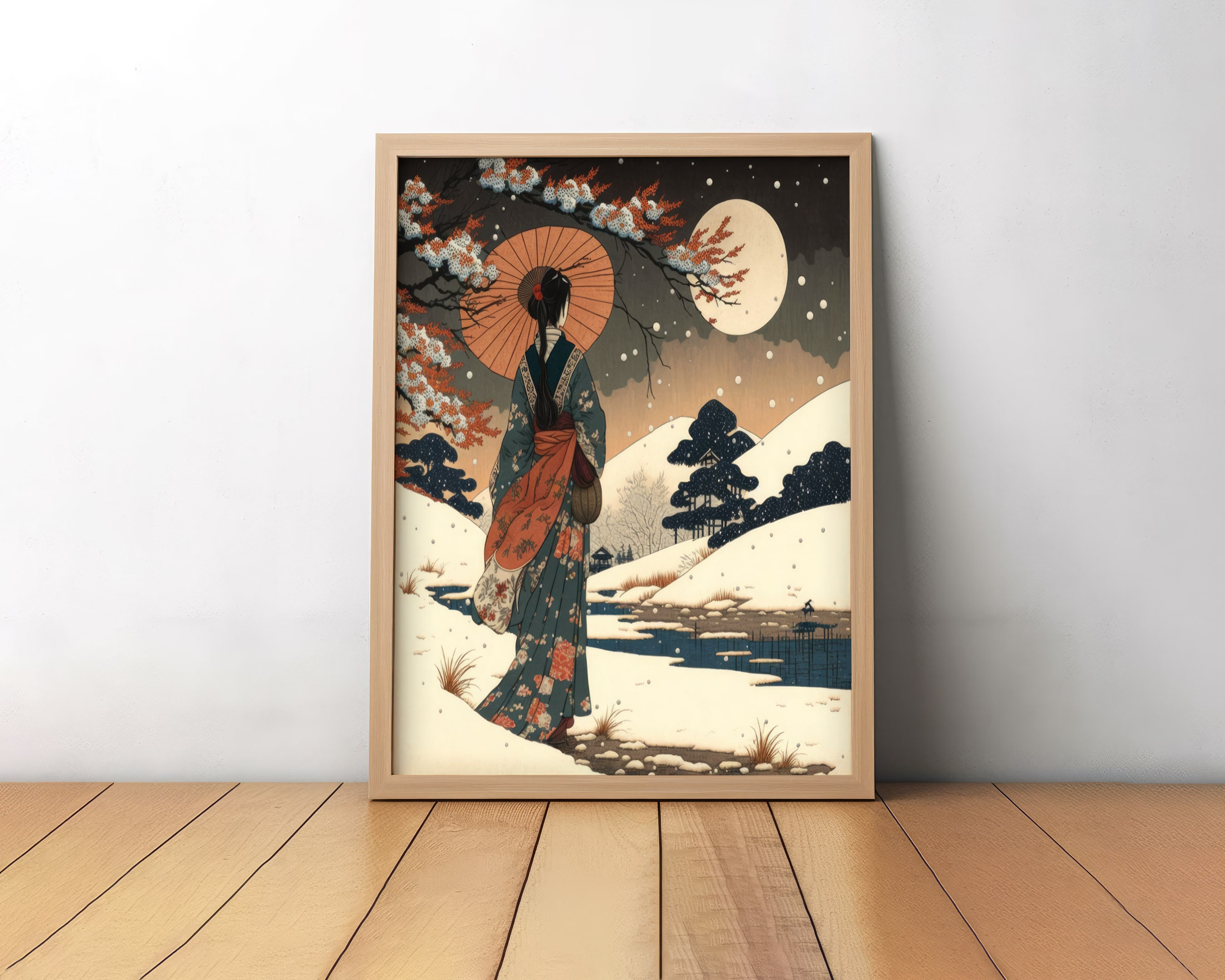 Ukiyo-e Art Japanese Vintage Poster Digital Printable Wall Art - Etsy