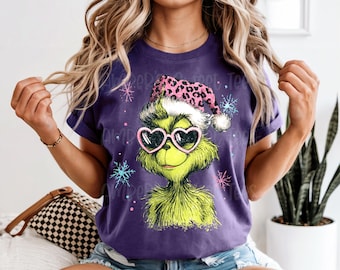Grinchmas Christmas PNG: Grinch Sublimation Design (Digital Download)