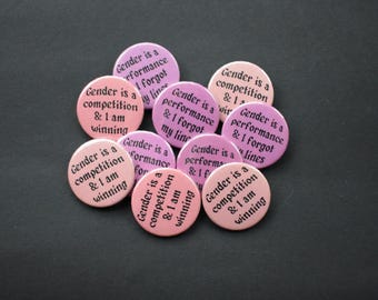 Insignias de pin no binarias