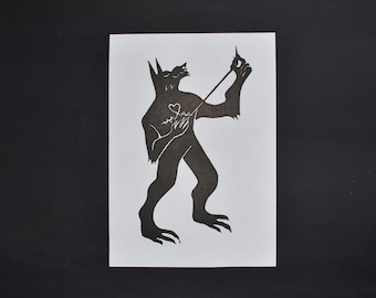 SELF-MADE | A5 Trans Lino Print