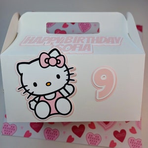 Kitty Party Favor Box: Custom Candy Treat Box