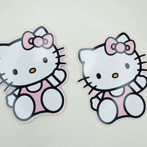 Pink Kitty Die Cuts| Kawaii Kitty Centerpieces | Party Decor | Birthday Decor | Photo Props | Kitty Party Decorations.