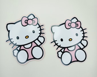 Pink Kitty sterben Schnitte: Kawaii Party Centerpieces (4er Set)