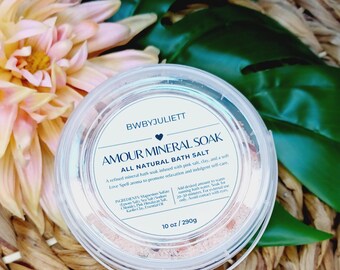 All-Natural Bath Salt | Handcrafted Mineral Soak | Relaxation & Self-Care Gift