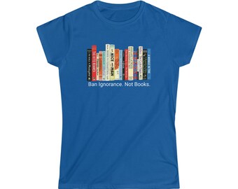 Banned Books Shirt | Bibliothekar Shirt | Buch Geschenk Shirt | Lesen | Read Banned Books Shirt | Verbotene Bücher | Bücherwurm Shirt