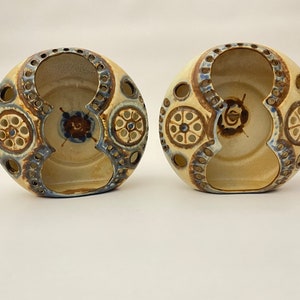 SØHOLM Stoneware Wall Sconce 1960-70s Denmark