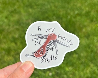 Pocket Knife Sticker|Hiking Sticker|Funny Sticker|Sticker for Hikers|Swiss Army Sticker|Swiss Army Knife|Sticker Hiking|Funny Outdoors