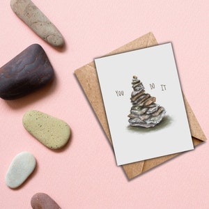 You CAIRN DO IT|Greeting Card|Hiking Greeting Card|Encouragement Card for Hikers|Adventure Card|Outdoor card|Funny Hiking|Gift for Hiker