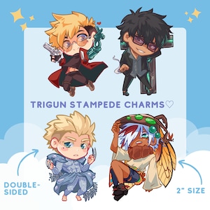 Trigun 2&quot; Charms