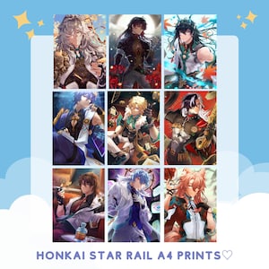 Honkai Star Rail Prints