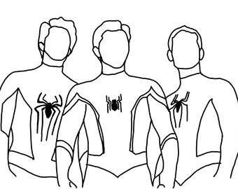 Minimalist Spiderman