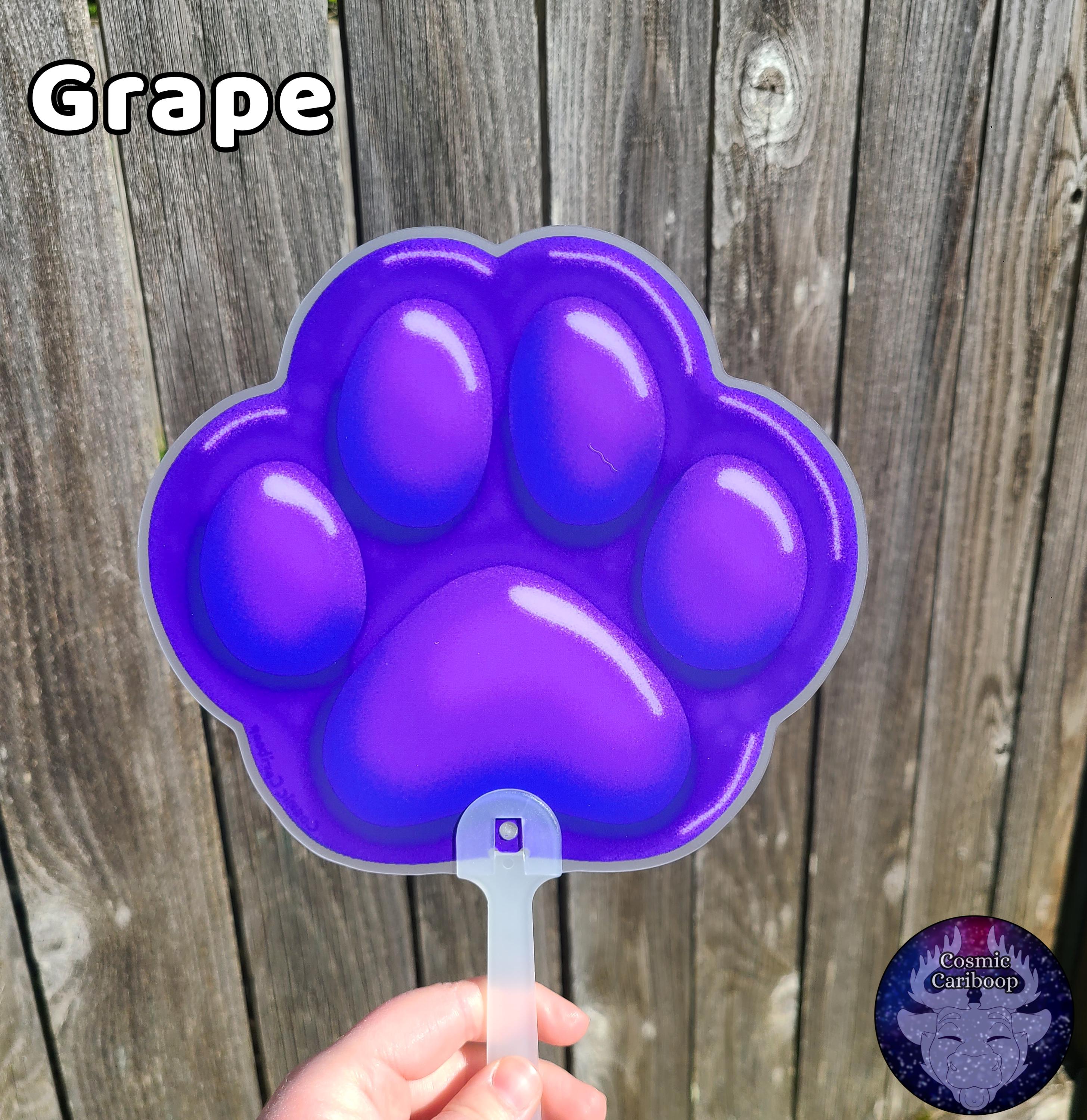Zootopia Inspired Pawsicle Hand Fans, Costume Prop, Lightweight
