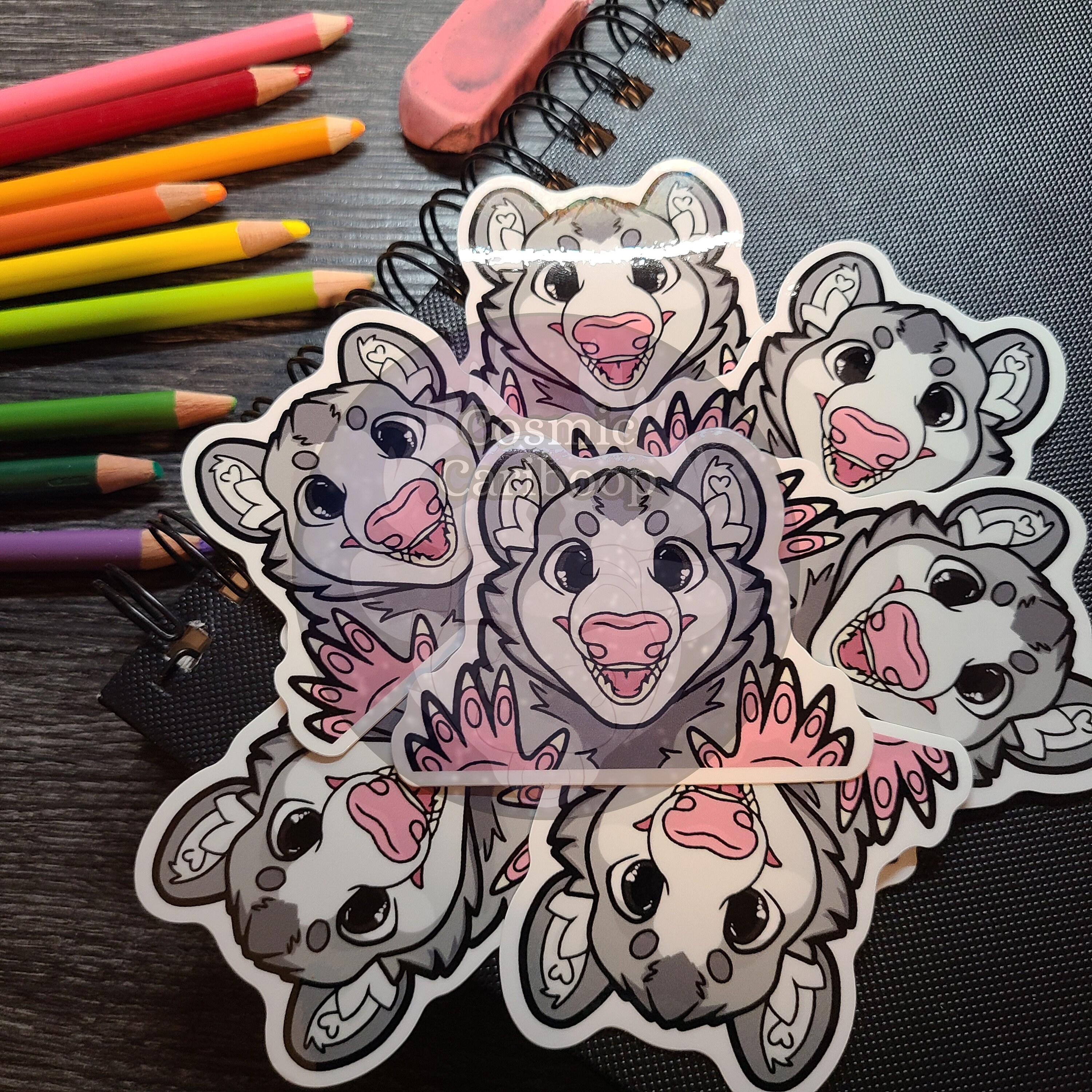 Furry Friends Peeker Sticker | Waterproof Animal Bumper Stickers - Etsy