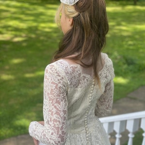 1940’s / 1950’s Vintage Wedding Dress