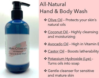 All-Natural Hand & Body Wash