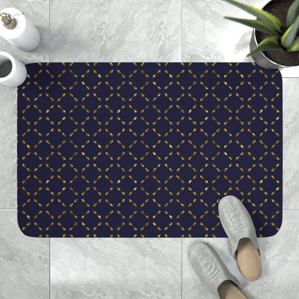 Navy Blue Bathroom - Etsy