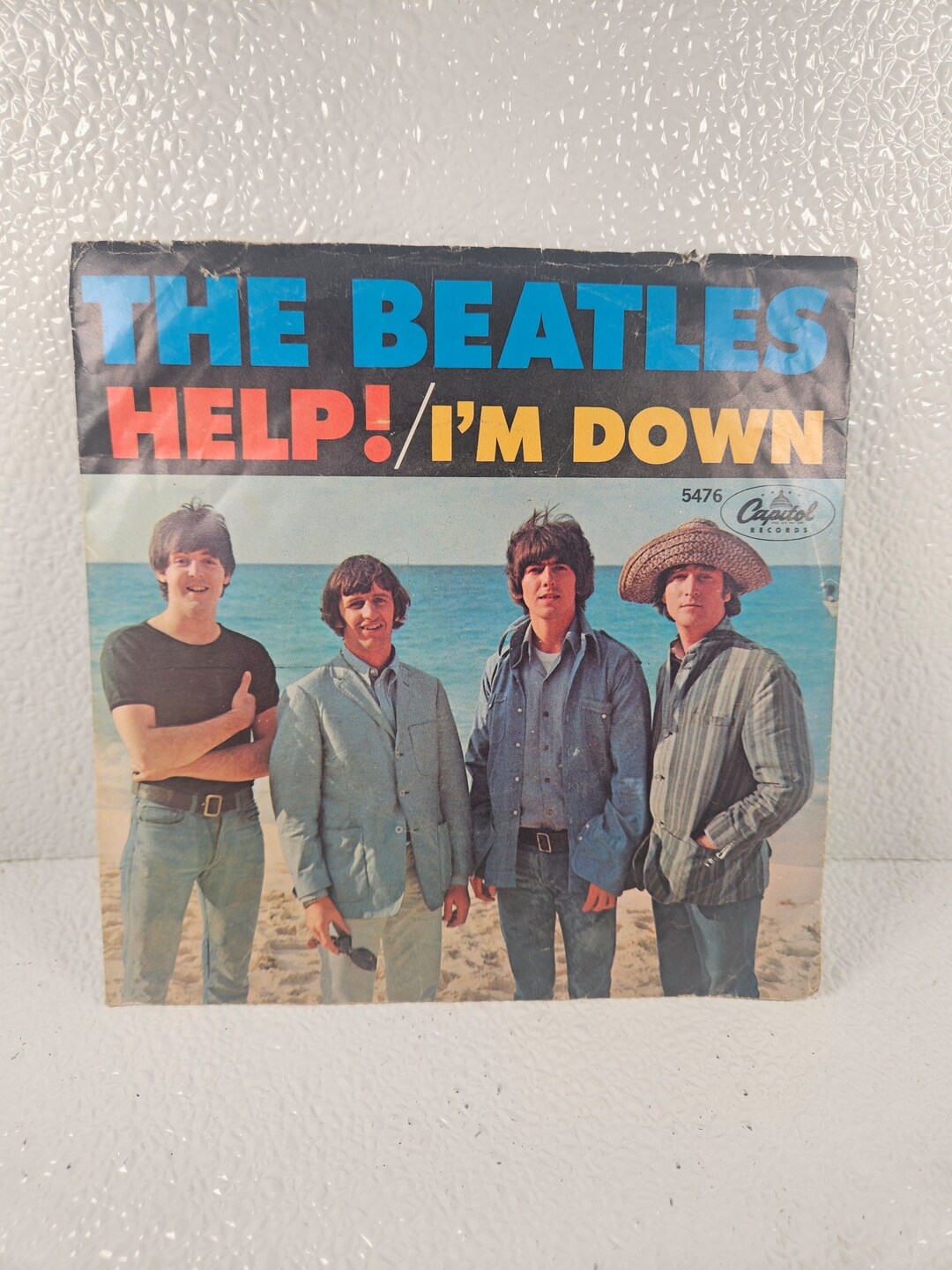 The Beatles I'm Down/help 45 Rmp - Etsy