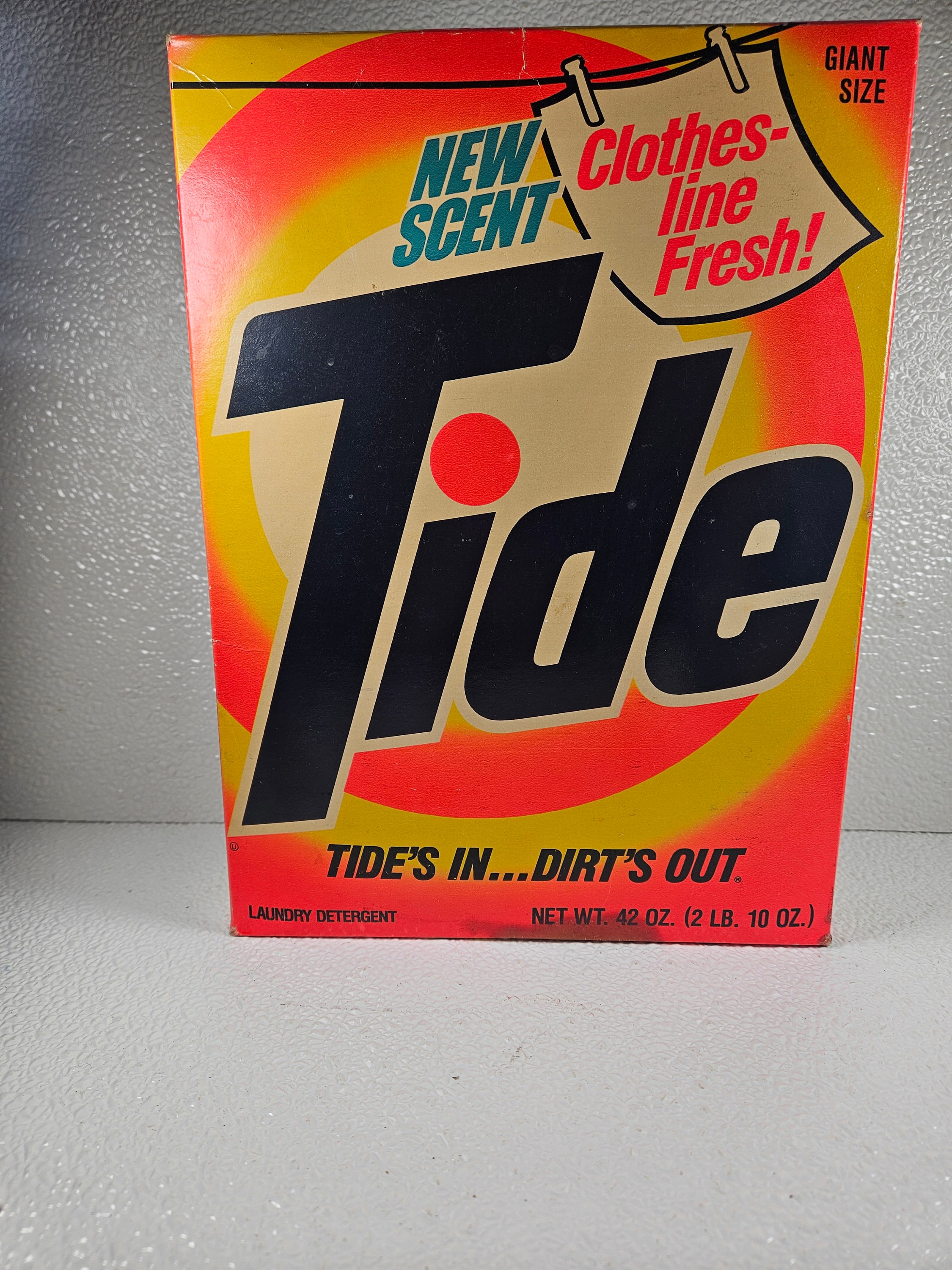 Tide Vintage Detergent 1980s New Scent, Giant Size. Unopened - Etsy