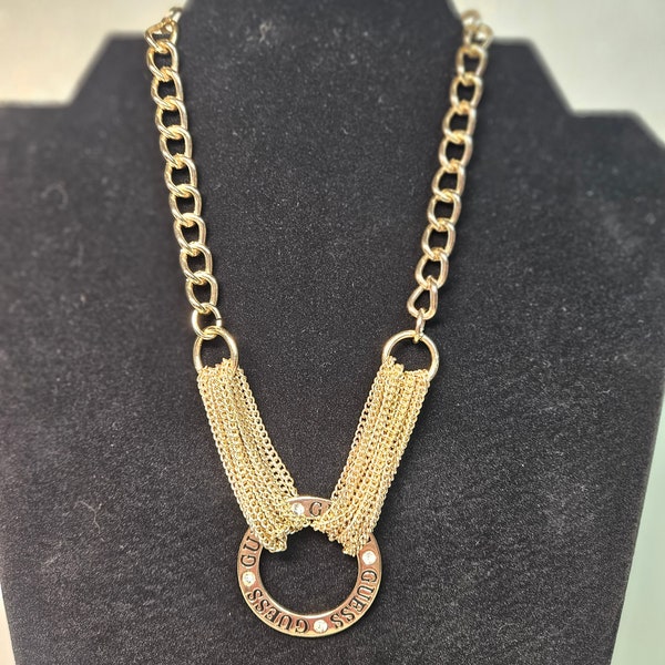 Vintage gold Guess necklace