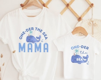 Oneder the Sea Birthday Shirt, Under The Sea Birthday, Whale Birthday Shirt, Ocean Animals Birthday, Sea Animals Birthday, Boy Birthday Tee