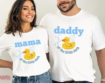 Duck birthday shirt, One Little Duck 1st Birthday Boy, Rubber Duck Birthday, Rubber Ducky 1st Birthday Shirt, Splish Splash Party Matching