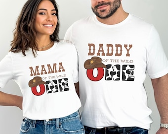 Wild One Western 1st Birthday Shirt, Cowboy Family Matching Birthday Shirt, My First Rodeo Birthday Shirt, Wild One Birthday T-Shirt