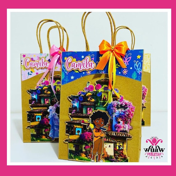 Birthday Gift Bag, Personalized Birthday Candy Bags
