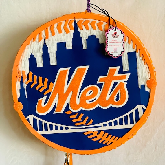 New York Mets Pinata - Baseball Fan Celebration (Free Shipping)