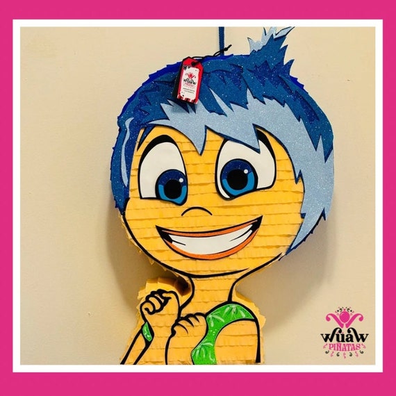 Emotions-themed piñata - Handmade custom party decorations