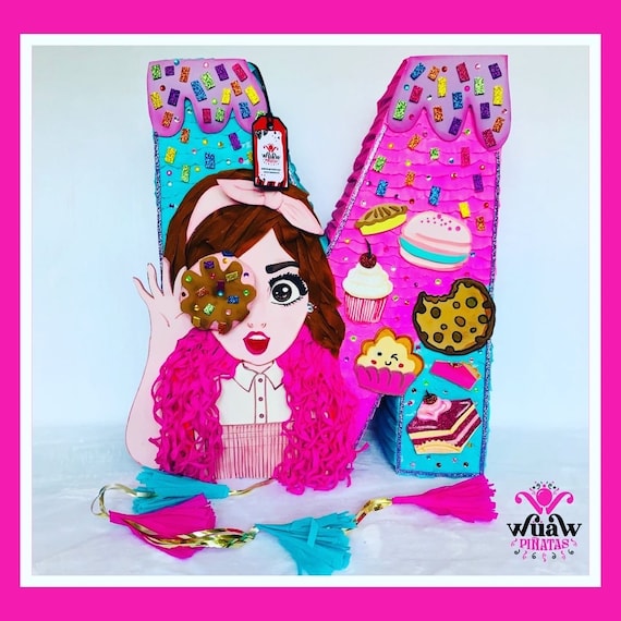 Miss Cupcakes Piñata - Sweet Theme for Kids' Parties with Free Shipping