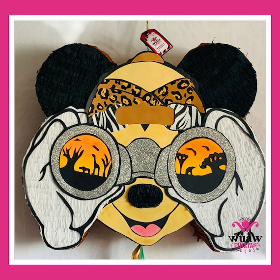 Safari Themed Piñata - Exclusive Explorer Design for Children's Parties