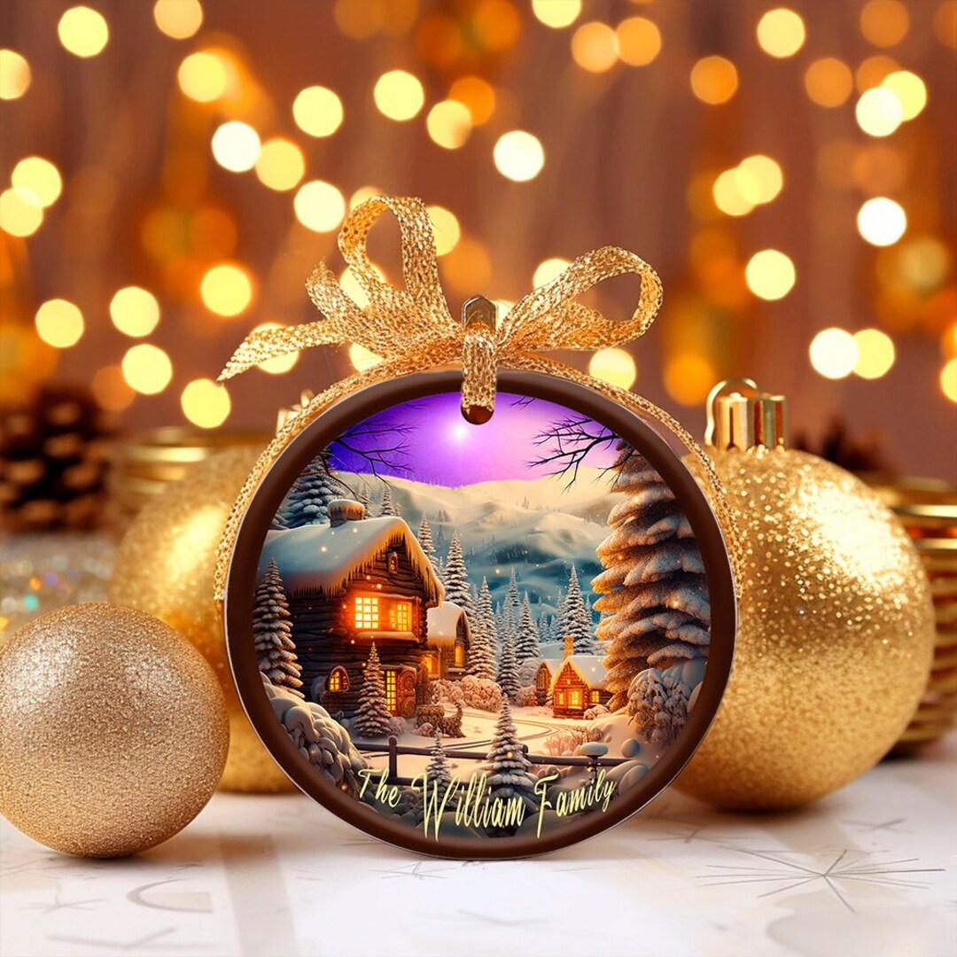 Customized Christmas Ornament Personalized Home Decoration - Etsy