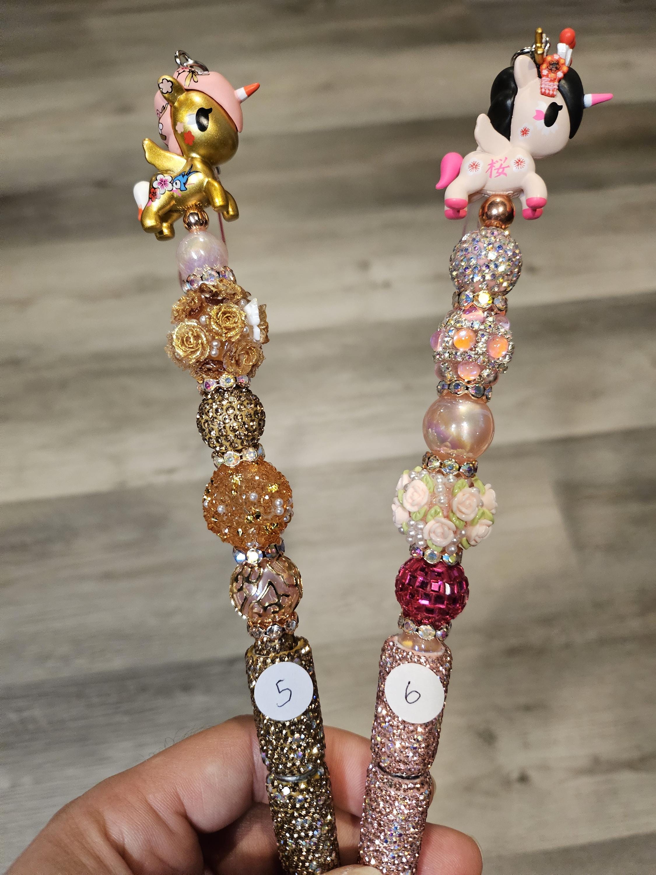 Tokidoki Unicorno Pens - Handmade Beadable Pens