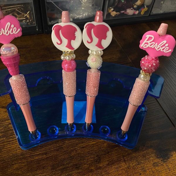 Handmade Beadable Pens - Barbie