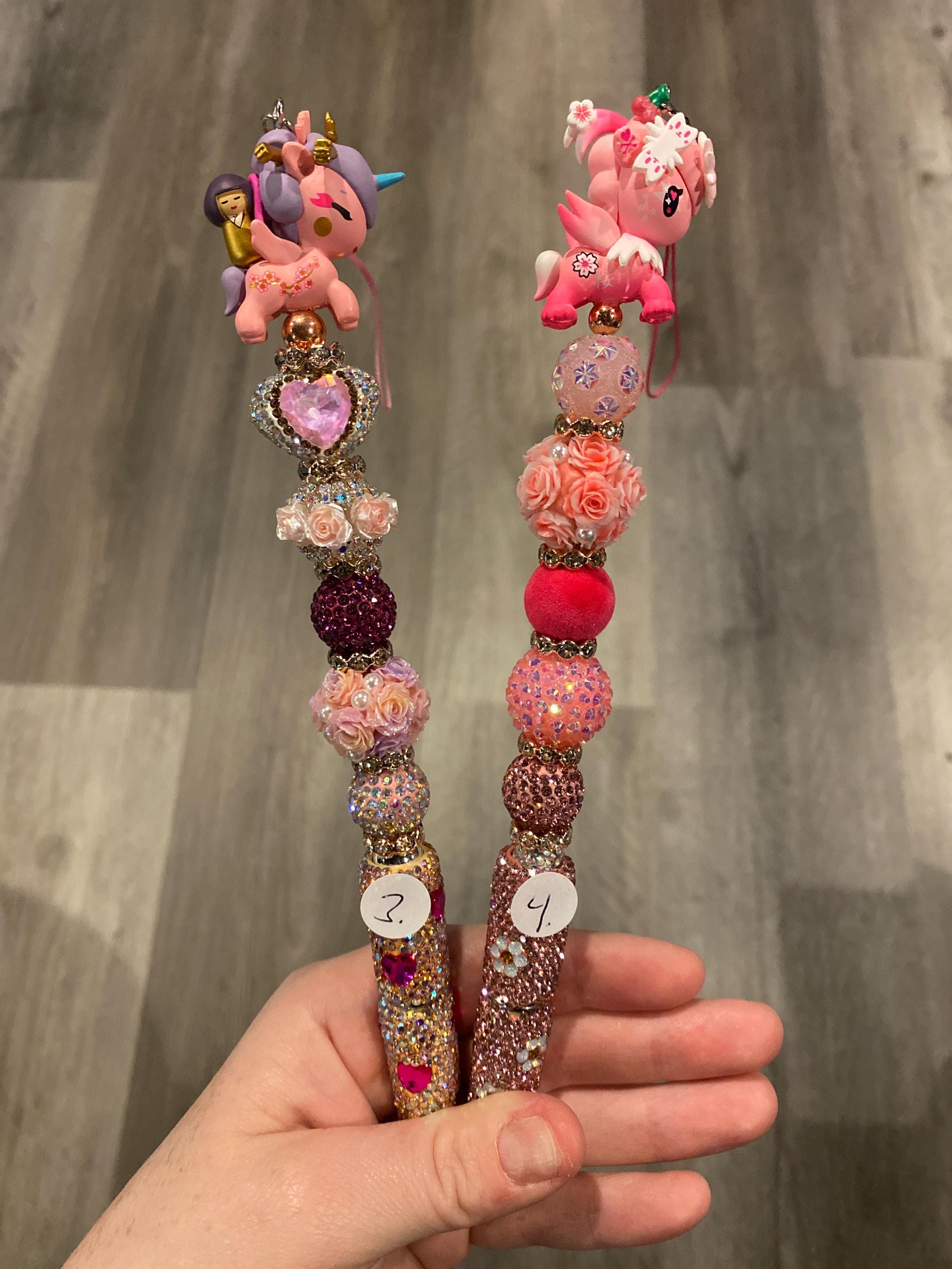 Tokidoki Unicorno Pens - Handmade Beadable Pens